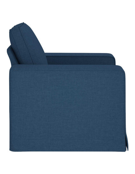 Divano Blu Dimensioni complessive: 103 x 80 x 82 cm (L x P x A)