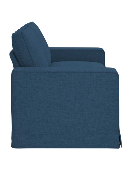 Divano Blu Dimensioni complessive: 182 x 80 x 82 cm (L x P x A)
