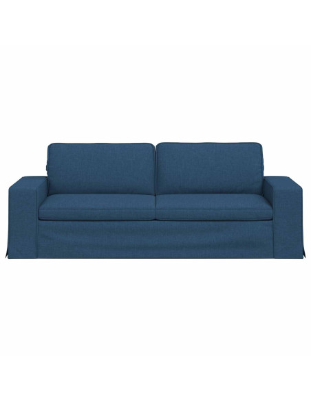 Divano Blu Dimensioni complessive: 222 x 80 x 82 cm (L x P x A)