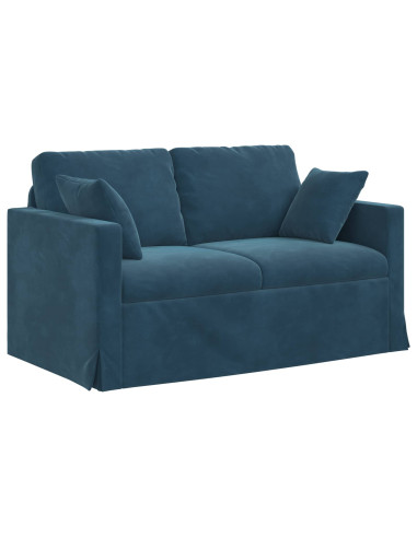 Divano Blu Dimensioni complessive: 138 x 78 x 80 cm (L x P x A)