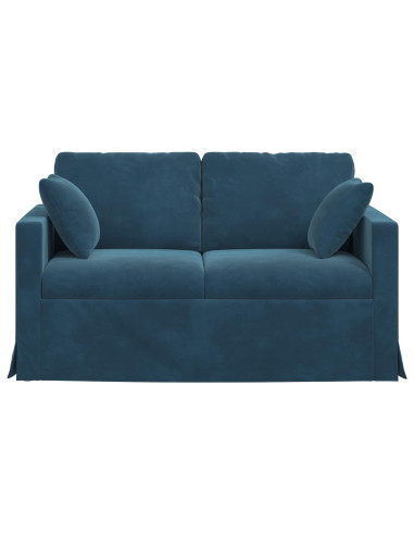 Divano Blu Dimensioni complessive: 138 x 78 x 80 cm (L x P x A)