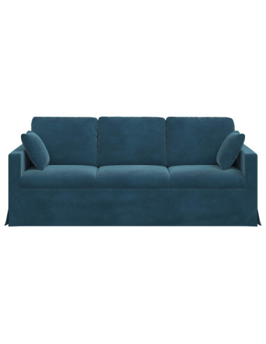 Divano Blu Dimensioni complessive: 198 x 78 x 80 cm (L x P x A)