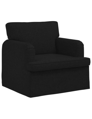 Divano Nero Dimensioni complessive: 84 x 80 x 85 cm (L x P x A)