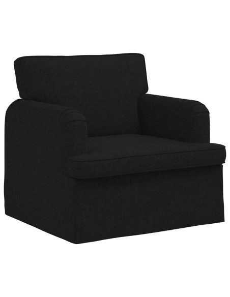 Divano Nero Dimensioni complessive: 84 x 80 x 85 cm (L x P x A)