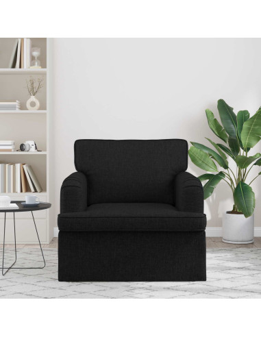 Divano Nero Dimensioni complessive: 84 x 80 x 85 cm (L x P x A)