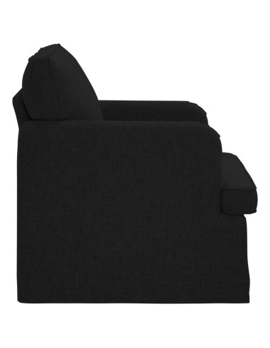 Divano Nero Dimensioni complessive: 84 x 80 x 85 cm (L x P x A)