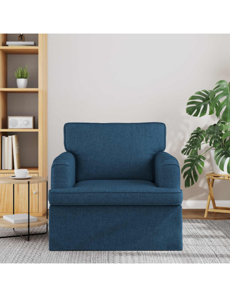 Divano Blu Dimensioni complessive: 84 x 80 x 85 cm (L x P x A)