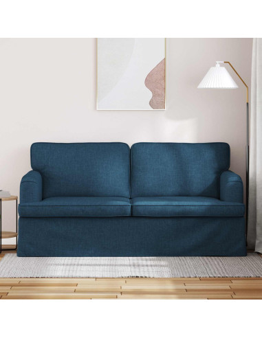 Divano Blu Dimensioni complessive: 162 x 80 x 85 cm (L x P x A)