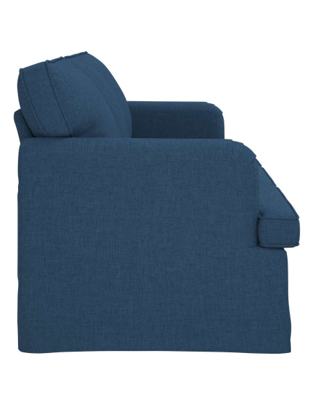 Divano Blu Dimensioni complessive: 201 x 80 x 85 cm (L x P x A)