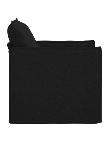 Divano Nero Dimensioni complessive: 75 x 82 x 85 cm (L x P x A)