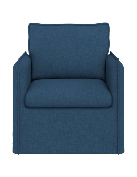 Divano Blu Dimensioni complessive: 75 x 82 x 85 cm (L x P x A)