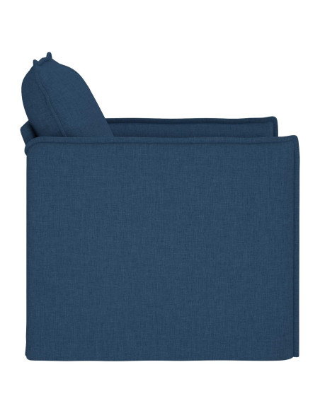 Divano Blu Dimensioni complessive: 75 x 82 x 85 cm (L x P x A)