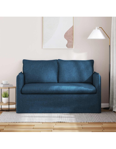 Divano Blu Dimensioni complessive: 136 x 82 x 85 cm (L x P x A)