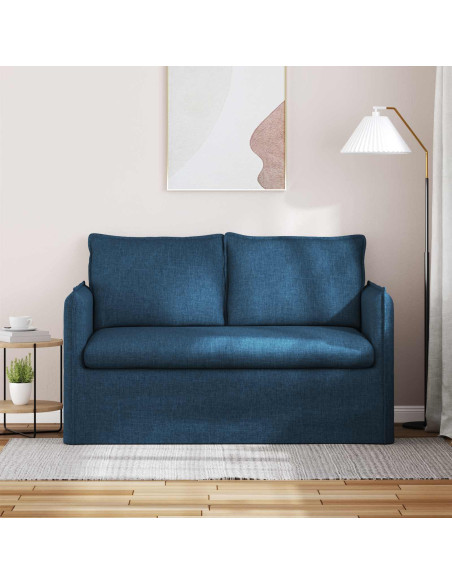 Divano Blu Dimensioni complessive: 136 x 82 x 85 cm (L x P x A)