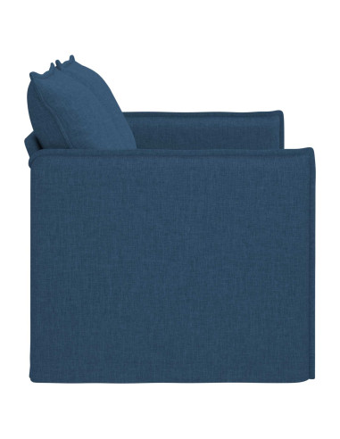 Divano Blu Dimensioni complessive: 136 x 82 x 85 cm (L x P x A)