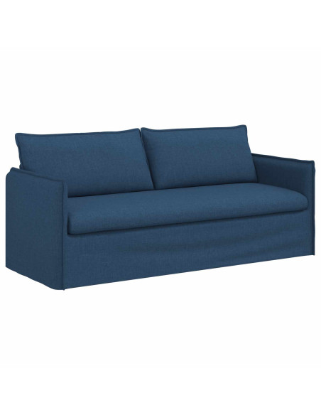 Divano Blu Dimensioni complessive: 196 x 82 x 85 cm (L x P x A)