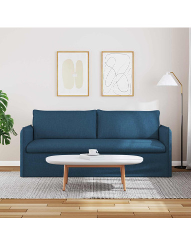 Divano Blu Dimensioni complessive: 196 x 82 x 85 cm (L x P x A)