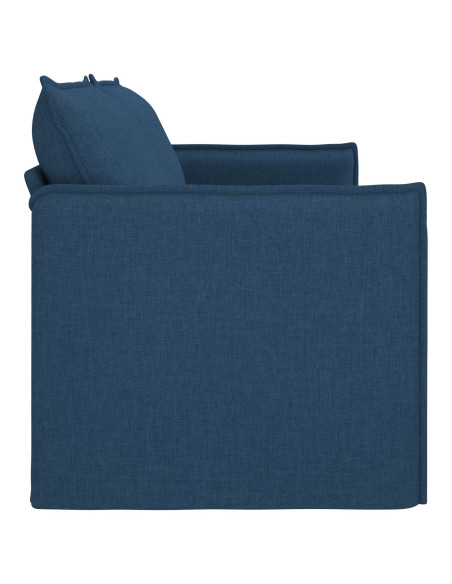 Divano Blu Dimensioni complessive: 196 x 82 x 85 cm (L x P x A)