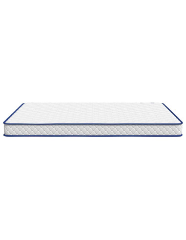 Materasso Bianco 200 x 180 x 17 cm Schiuma PU