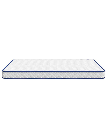 Materasso Bianco 200 x 180 x 17 cm Schiuma PU