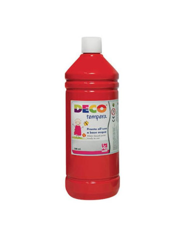 TEMPERA FLACONE 500ML ROSSO