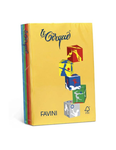 RISMA LE CIRQUE MIX 4 COL. 200FG A4