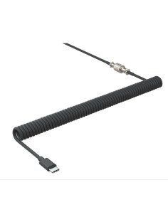 CIGARETTE TO USB ADAPTER USB C TYPE COIL CABLE AND USB 1 PORT