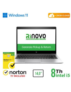 NB HP RINOVO REFURBISHED 840 G5 RN62522319 14" i5-8x00 8GB SSD256GB W11P CLOUD 20GB + NORTON