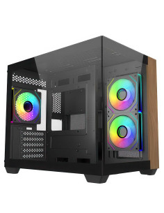 COOLER MASTER CASE ELITE 481 WOOD, NERO