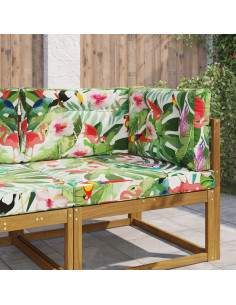 Cuscino per divano da esterno 3 pcs colorato Poliestere