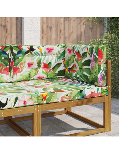 Cuscino per divano da esterno 3 pcs colorato Poliestere