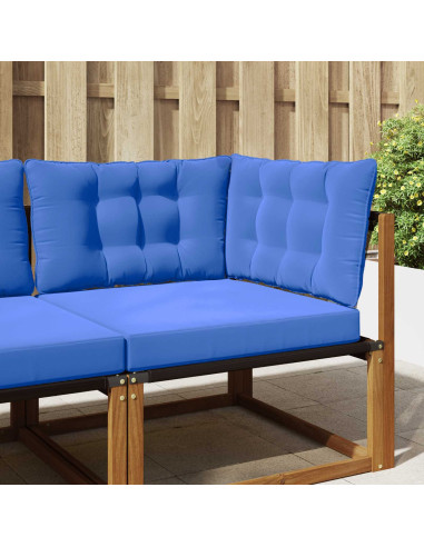 Cuscino per divano da esterno 3 pcs Turchese Poliestere