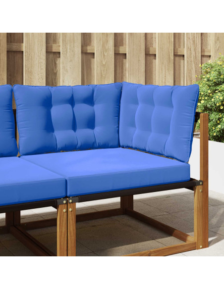 Cuscino per divano da esterno 3 pcs Turchese Poliestere