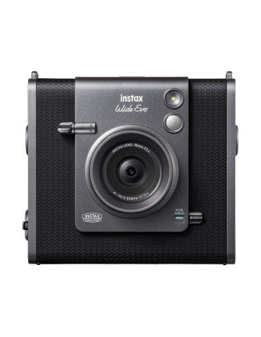 FOTOCAMERA ISTANTANEA FUJIFILM INSTAX WIDE EVO BLACK EX D, CMOS