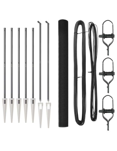 Palo della recinzione Grigio