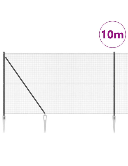 Palo della recinzione Grigio