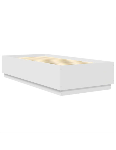 Struttura del letto Bianco 75 x 190 cm Legno multistrato