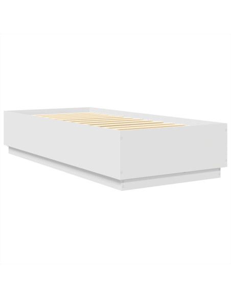 Struttura del letto Bianco 75 x 190 cm Legno multistrato