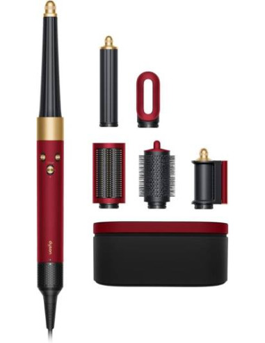 Dyson Airwrap ID Multistayler Straight+Wavy Red Velvet/Gold 1300W