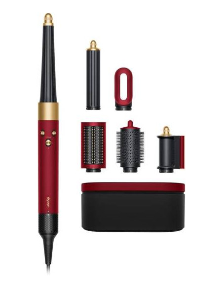 Dyson Airwrap ID Multistayler Straight+Wavy Red Velvet/Gold 1300W