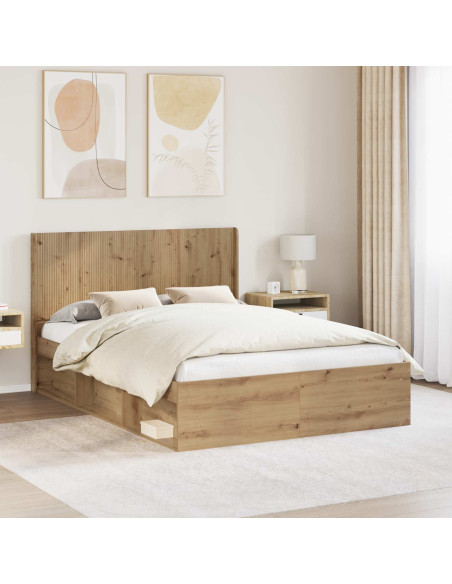 Testiera Rovere Artigianale Legno ingegnerizzato