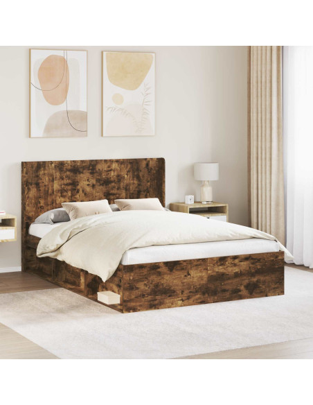 Testiera Rovere Fumo Legno ingegnerizzato