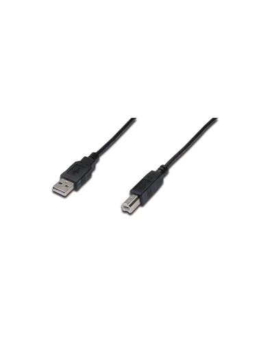 CAVO USB 2.0 A-B 3MT M/M BK