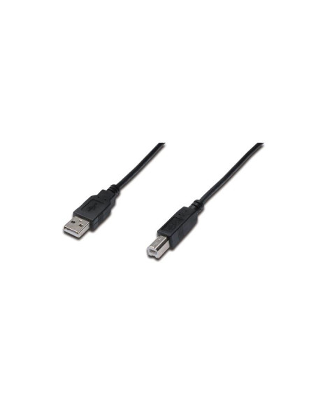 CAVO USB 2.0 A-B 3MT M/M BK