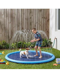 Piscina Splash per Bambini e Cani Blu Ø200 x 9 cm PVC