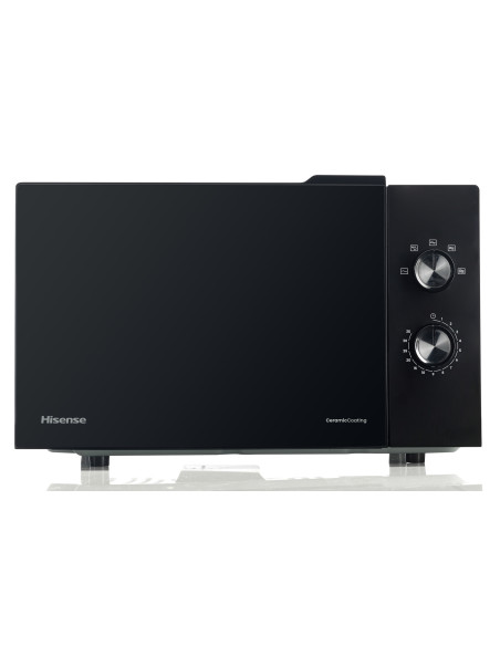 Hisense H23MOBP2H4 forno a microonde Nero Solo microonde Superficie piana 23 L 800 W