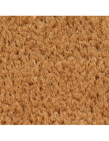 Zerbino Naturale Mezzo Rotondo 40x60 cm Fibra di Cocco