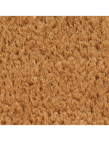 Zerbino Naturale Mezzo Rotondo 40x60 cm Fibra di Cocco