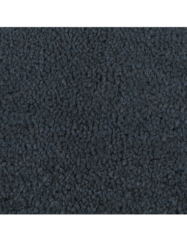 Zerbino Grigio Scuro Mezzo Rotondo 60x90 cm Fibra di Cocco