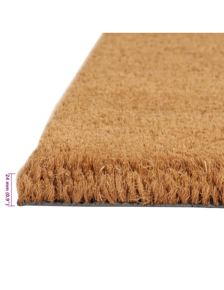 Zerbini 2 pz Naturale 40x60 cm in Fibra di Cocco